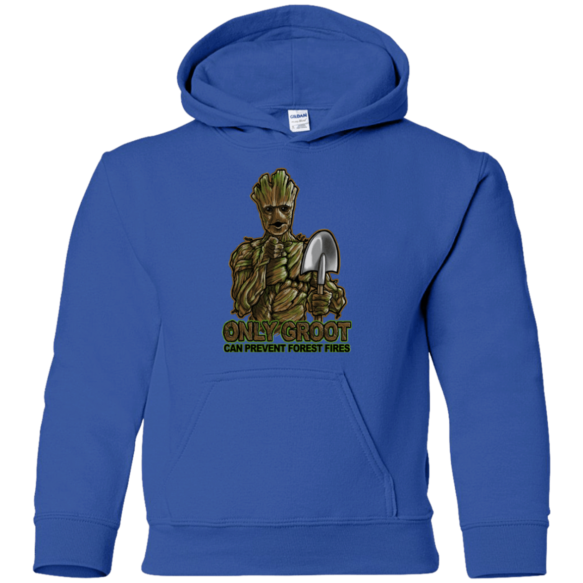 Sweatshirts Royal / YS Only Groot Youth Hoodie