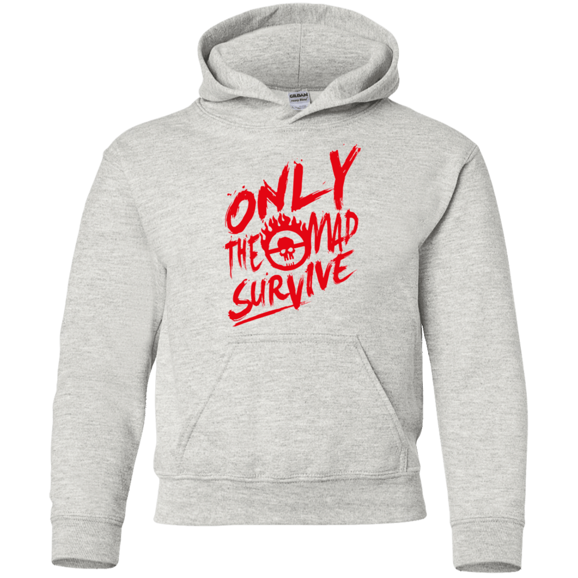 Sweatshirts Ash / YS Only The Mad Red Youth Hoodie