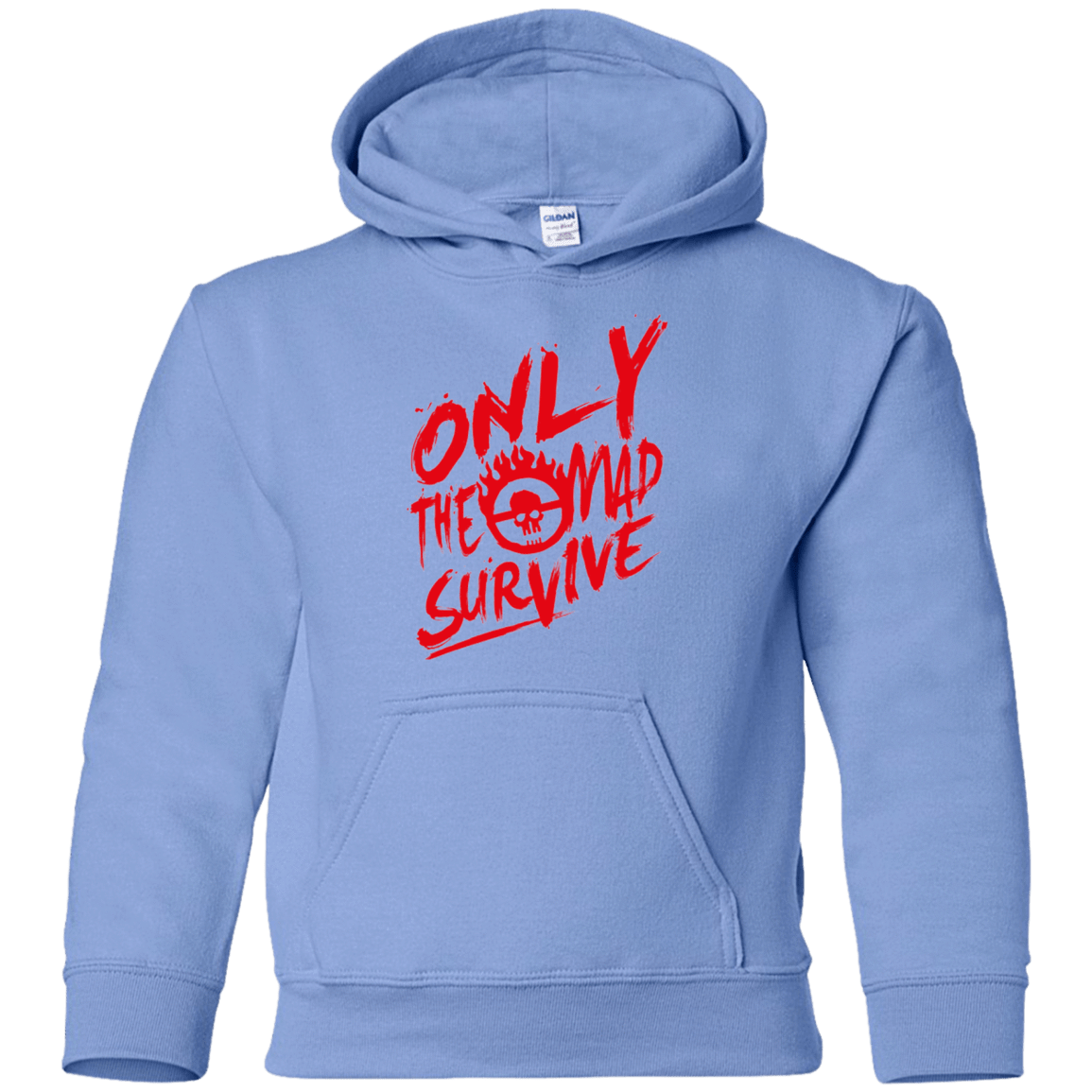 Sweatshirts Carolina Blue / YS Only The Mad Red Youth Hoodie