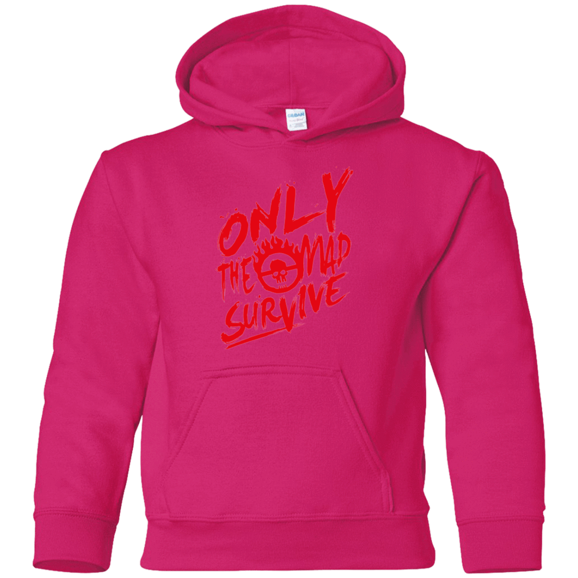 Sweatshirts Heliconia / YS Only The Mad Red Youth Hoodie