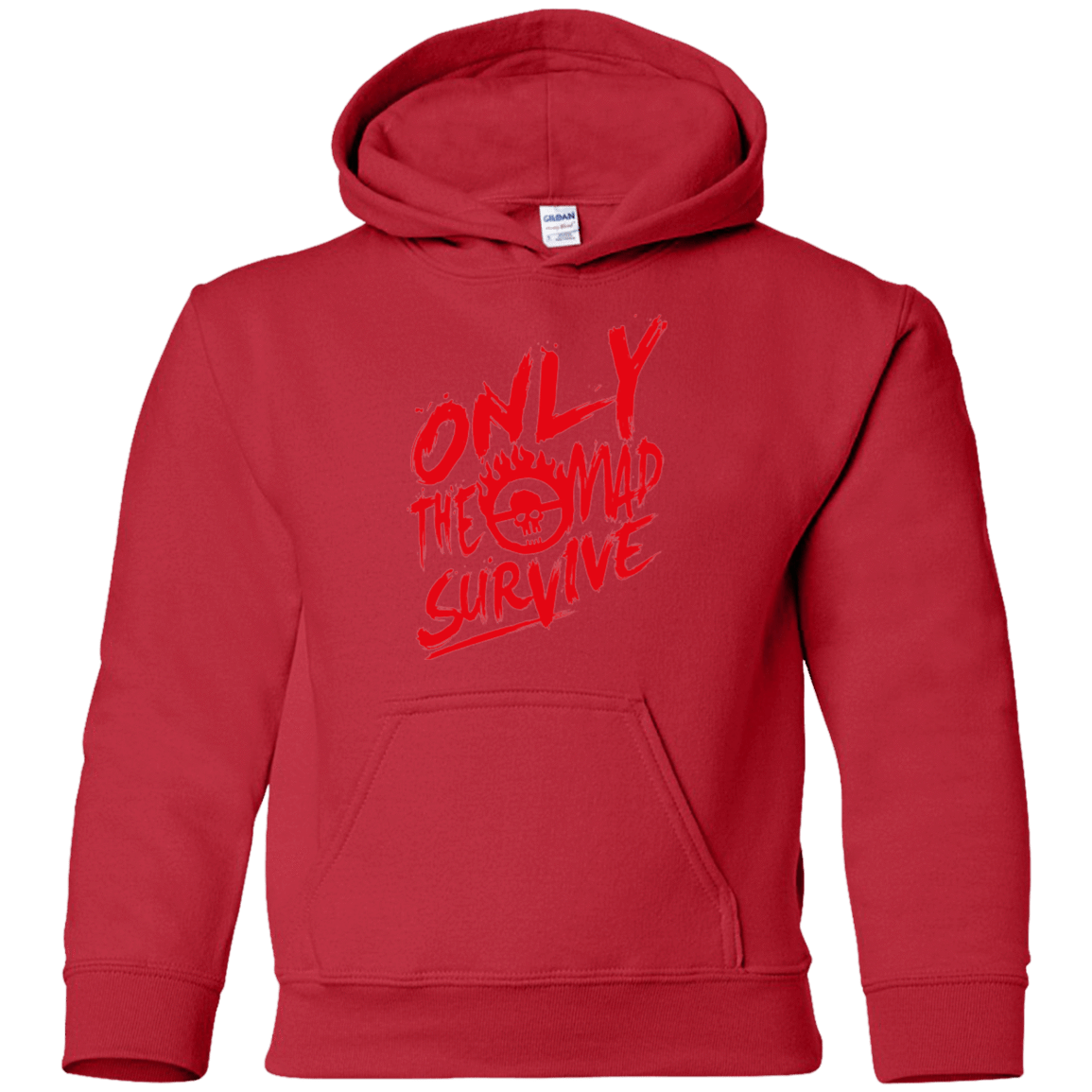 Sweatshirts Red / YS Only The Mad Red Youth Hoodie
