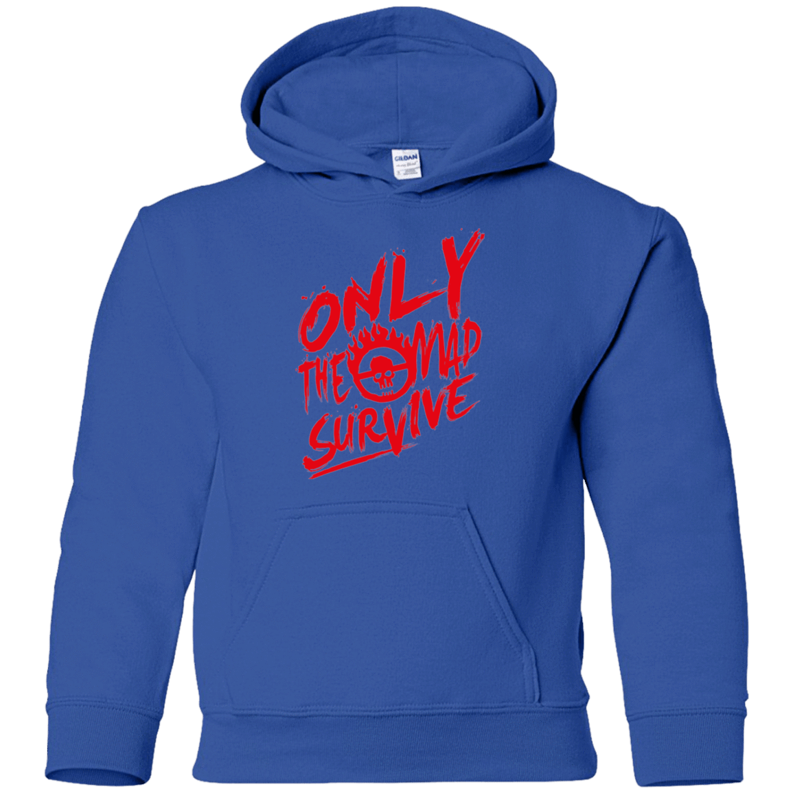 Sweatshirts Royal / YS Only The Mad Red Youth Hoodie