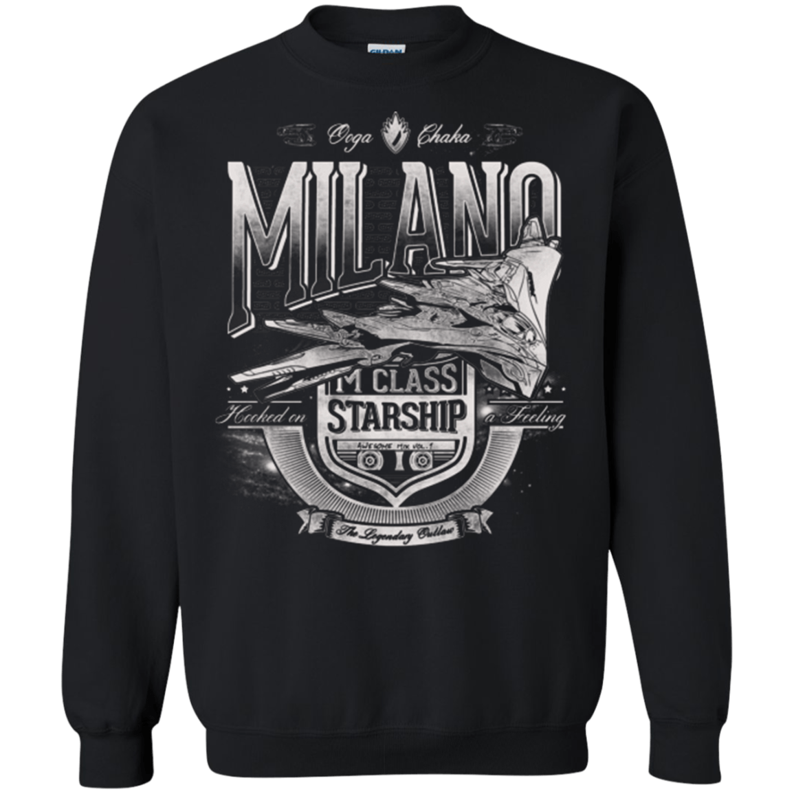 Sweatshirts Black / Small Ooga Chaka Crewneck Sweatshirt