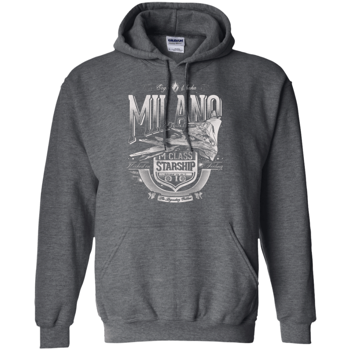 Sweatshirts Dark Heather / Small Ooga Chaka Pullover Hoodie