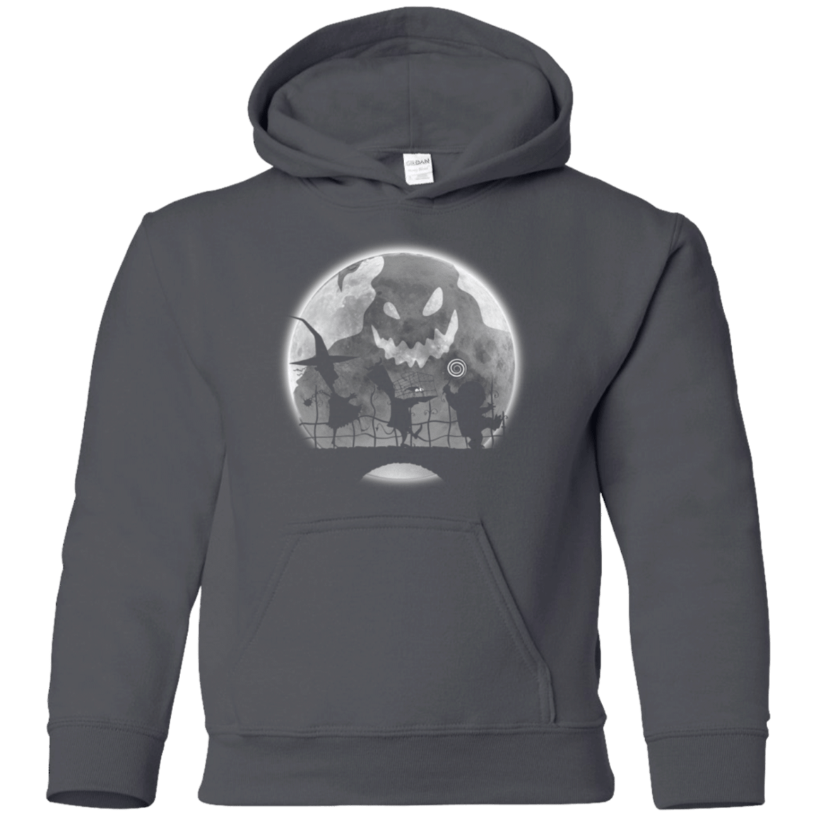 Sweatshirts Charcoal / YS Oogie bogie boys Youth Hoodie