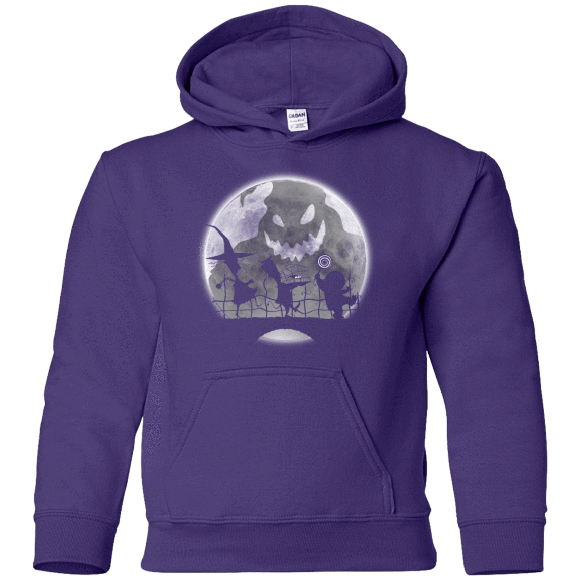 Sweatshirts Purple / YS Oogie bogie boys Youth Hoodie