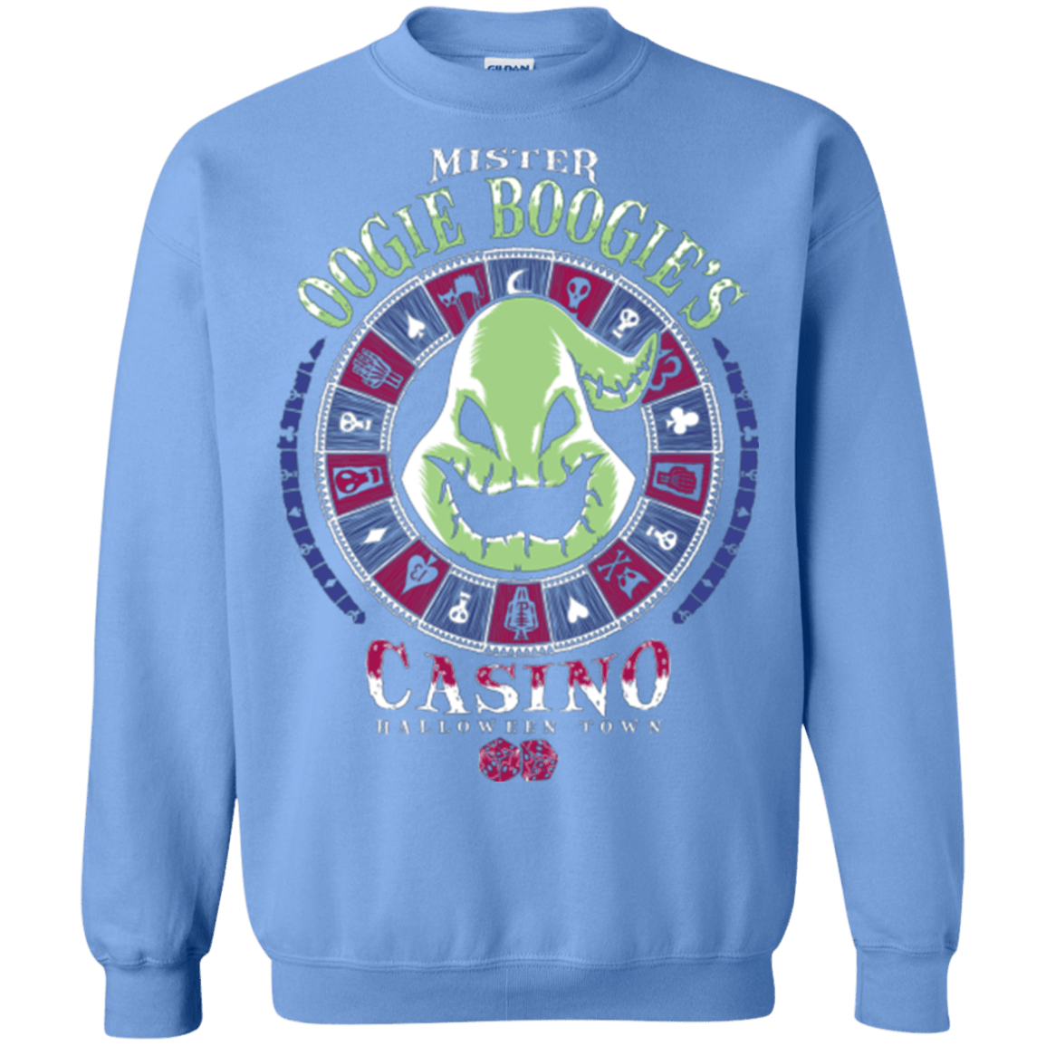 Sweatshirts Carolina Blue / Small Oogies Casino Crewneck Sweatshirt