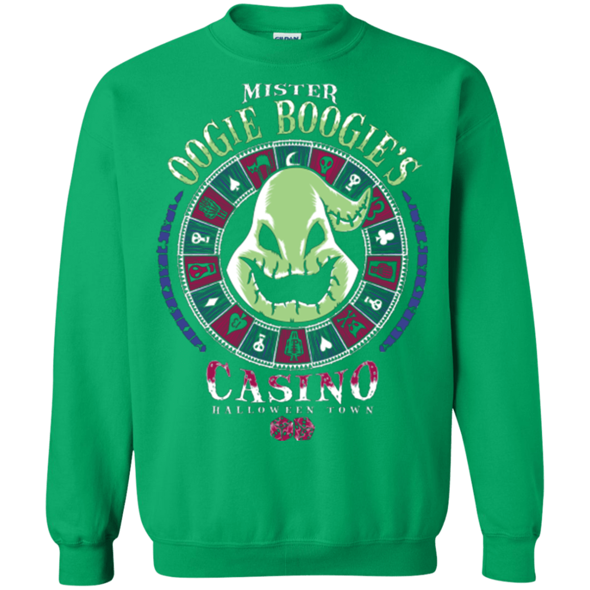 Sweatshirts Irish Green / Small Oogies Casino Crewneck Sweatshirt