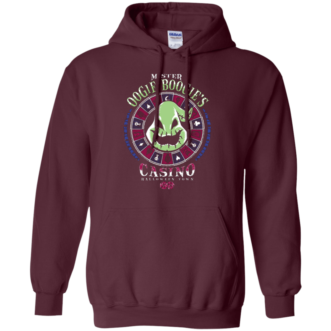 Sweatshirts Maroon / Small Oogies Casino Pullover Hoodie