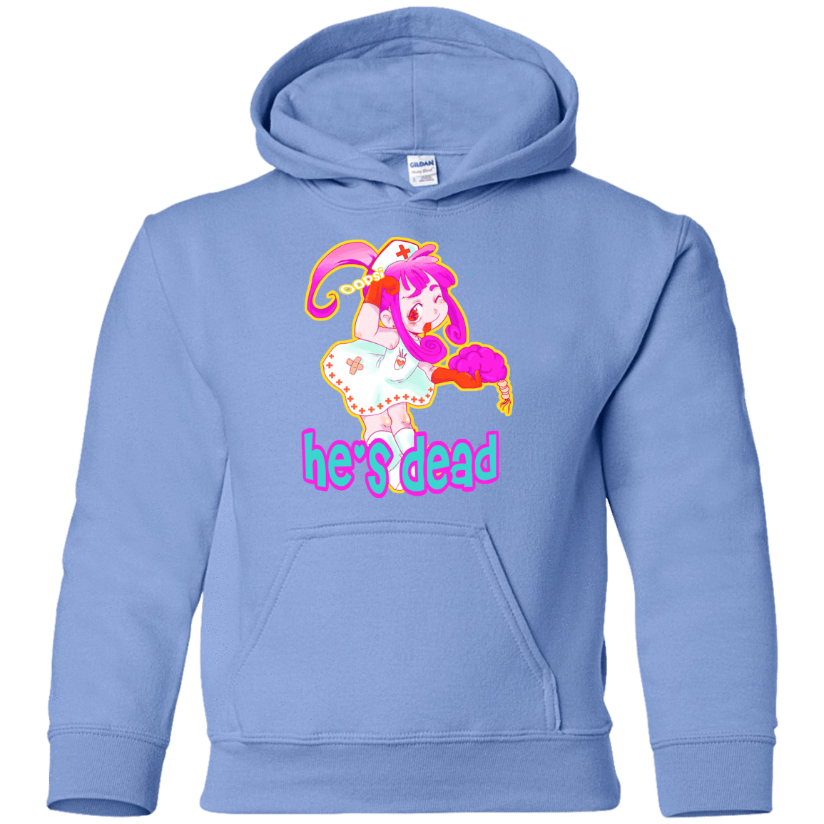 Sweatshirts Carolina Blue / YS Oopsi Youth Hoodie