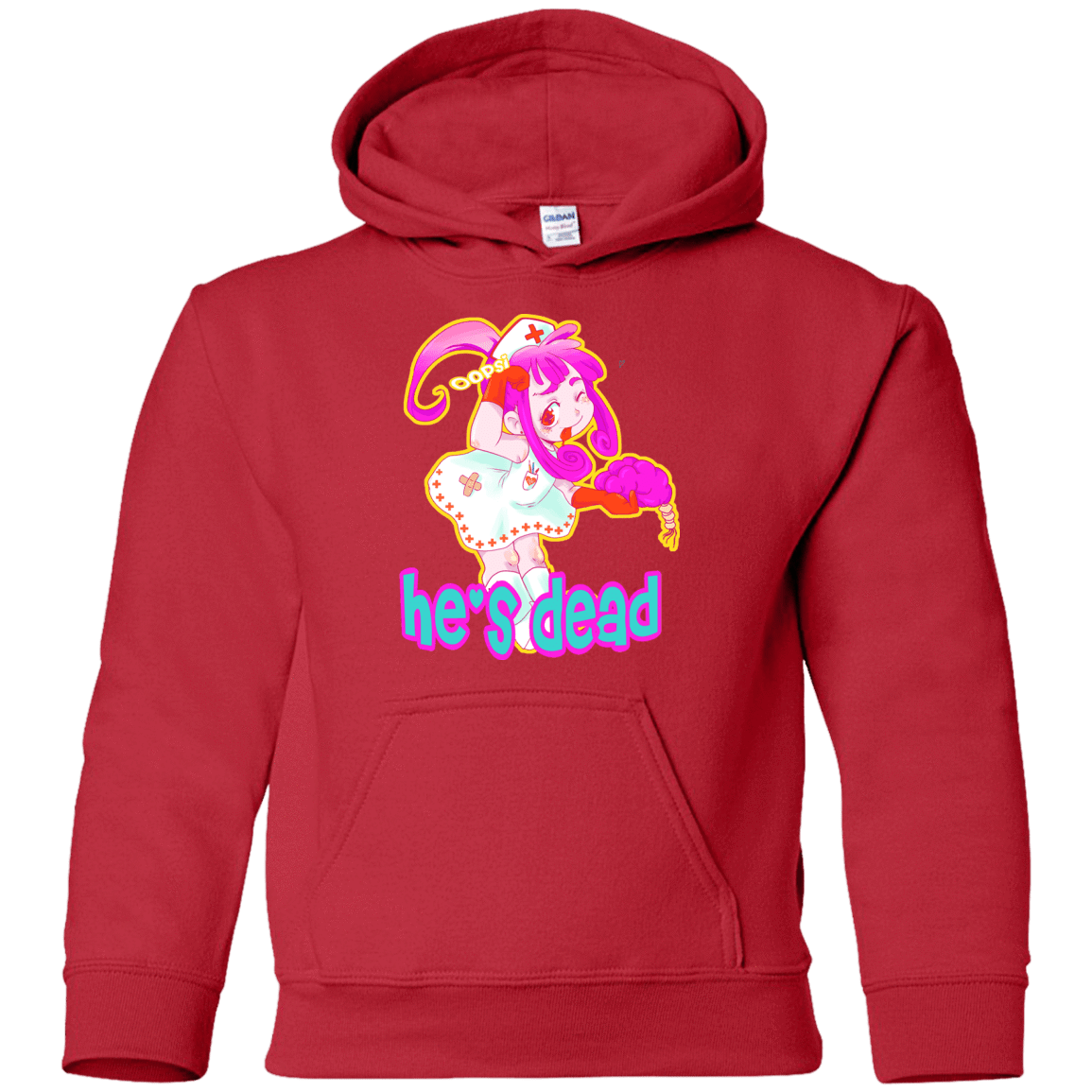 Sweatshirts Red / YS Oopsi Youth Hoodie
