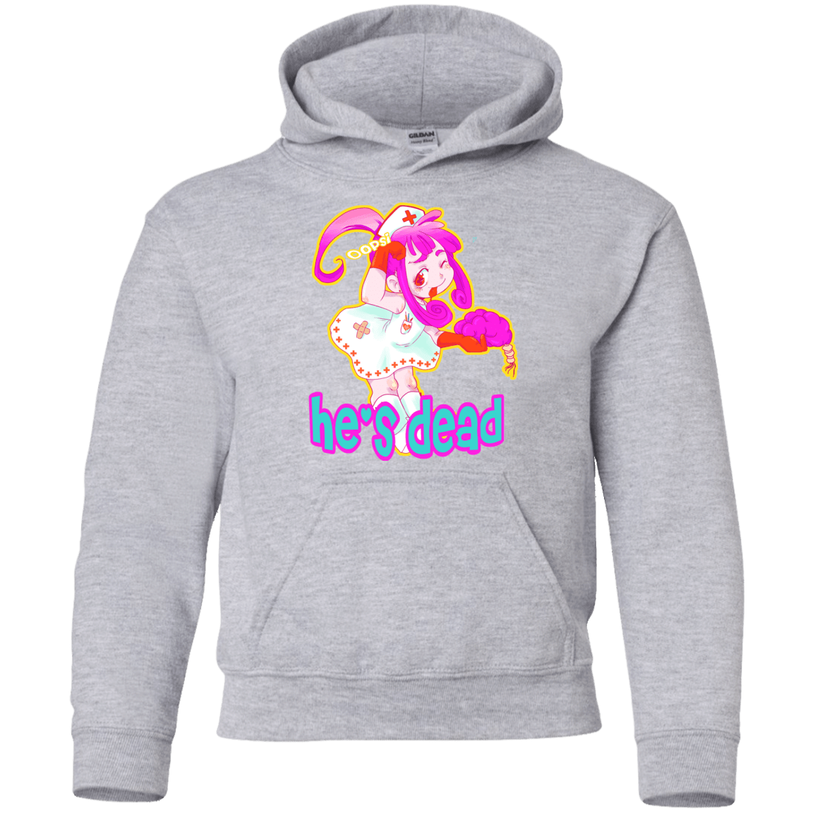 Sweatshirts Sport Grey / YS Oopsi Youth Hoodie