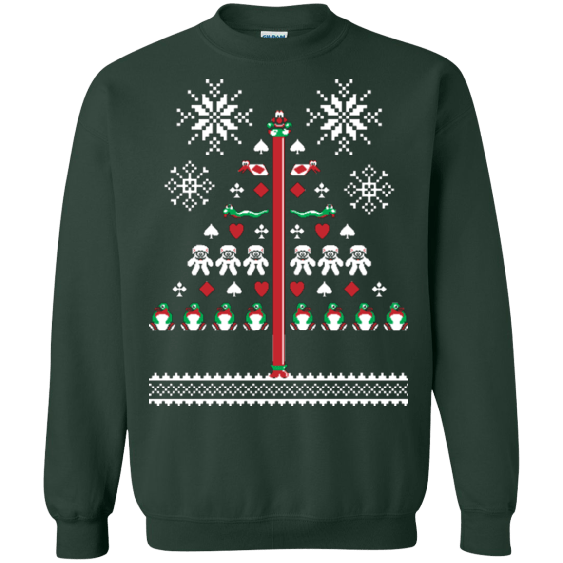 Sweatshirts Forest Green / Small Operation Christmas Cod Crewneck Sweatshirt