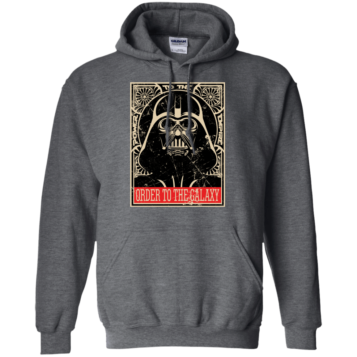Sweatshirts Dark Heather / S Order to the galaxy Pullover Hoodie