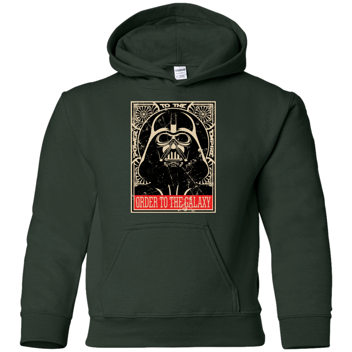 Sweatshirts Forest Green / YS Order to the galaxy Youth Hoodie