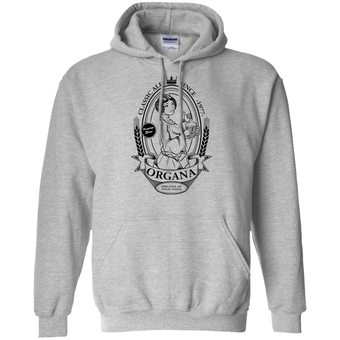 Sweatshirts Sport Grey / S Organa Ale Pullover Hoodie