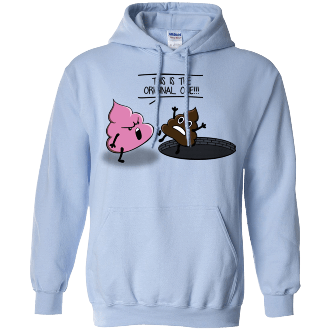 Sweatshirts Light Blue / Small Original one Pullover Hoodie