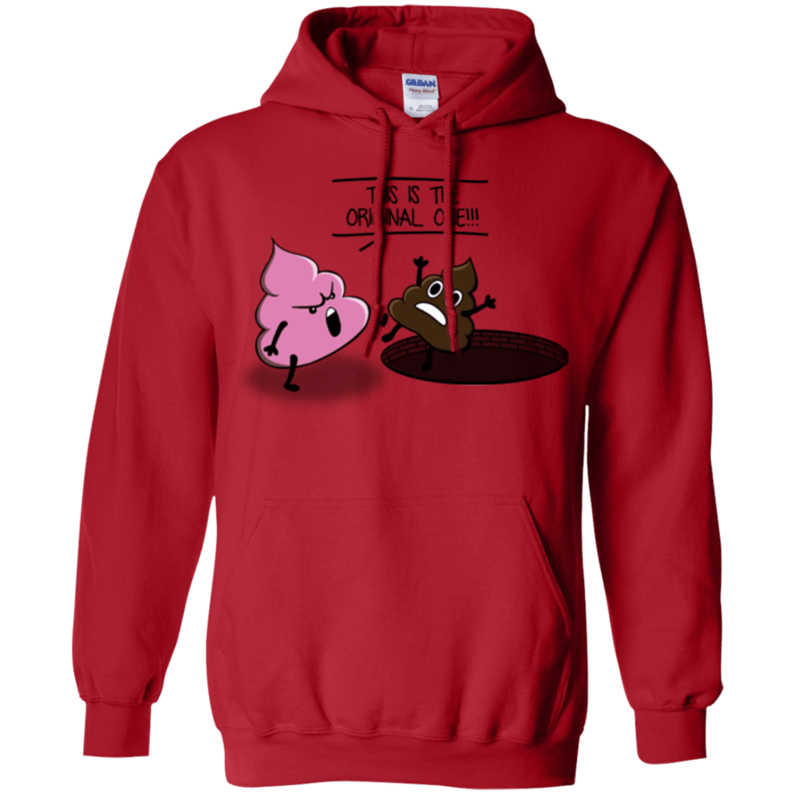 Sweatshirts Red / Small Original one Pullover Hoodie