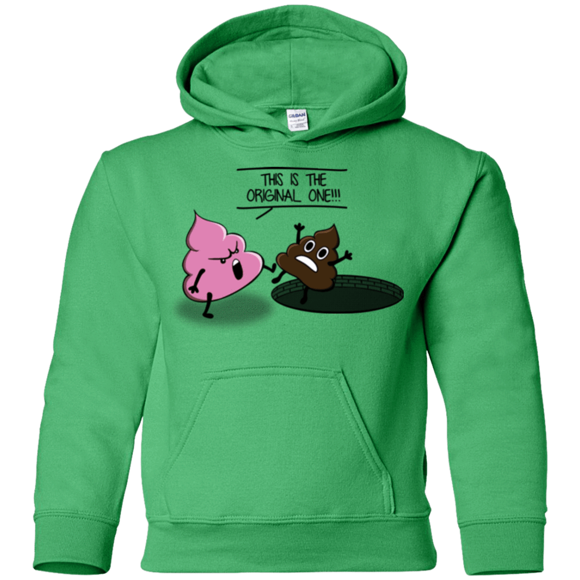 Sweatshirts Irish Green / YS Original one Youth Hoodie