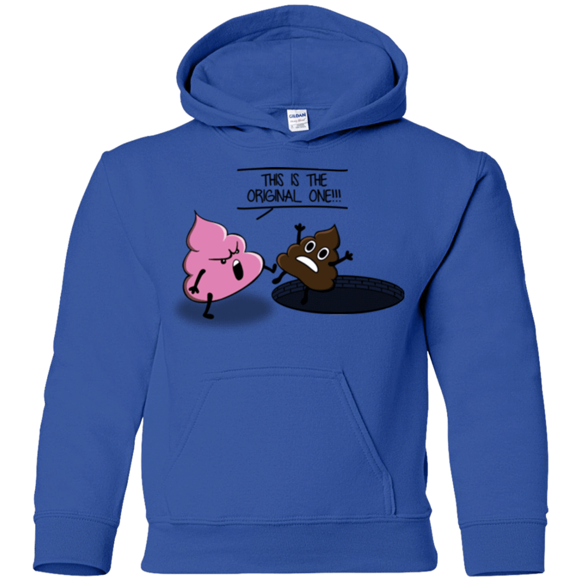 Sweatshirts Royal / YS Original one Youth Hoodie