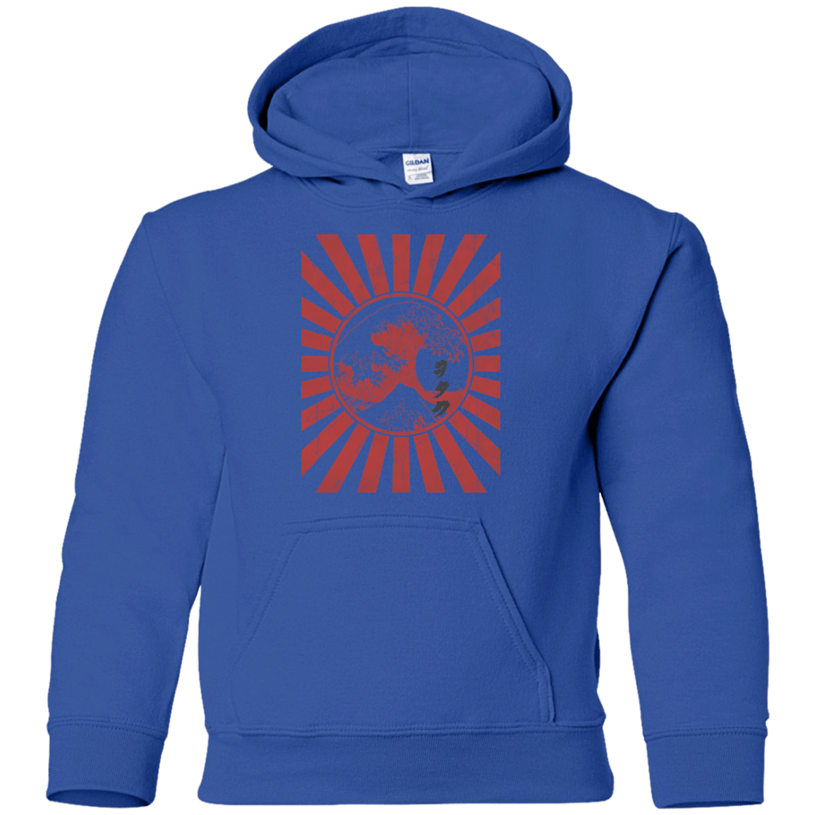 Sweatshirts Royal / YS Otaku Flag Youth Hoodie