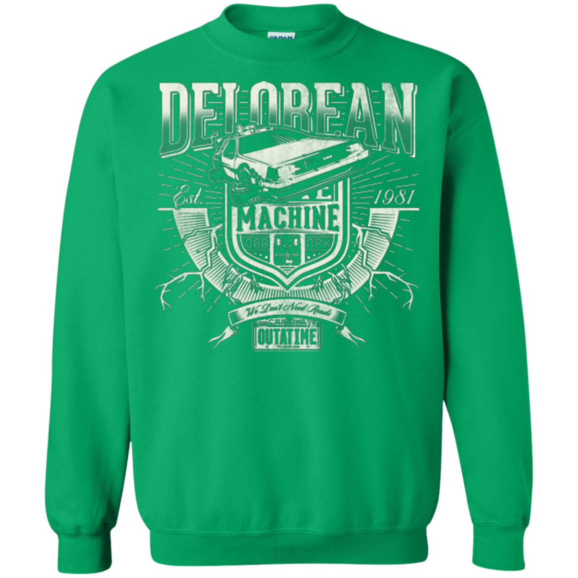 Sweatshirts Irish Green / Small Outa Time Crewneck Sweatshirt