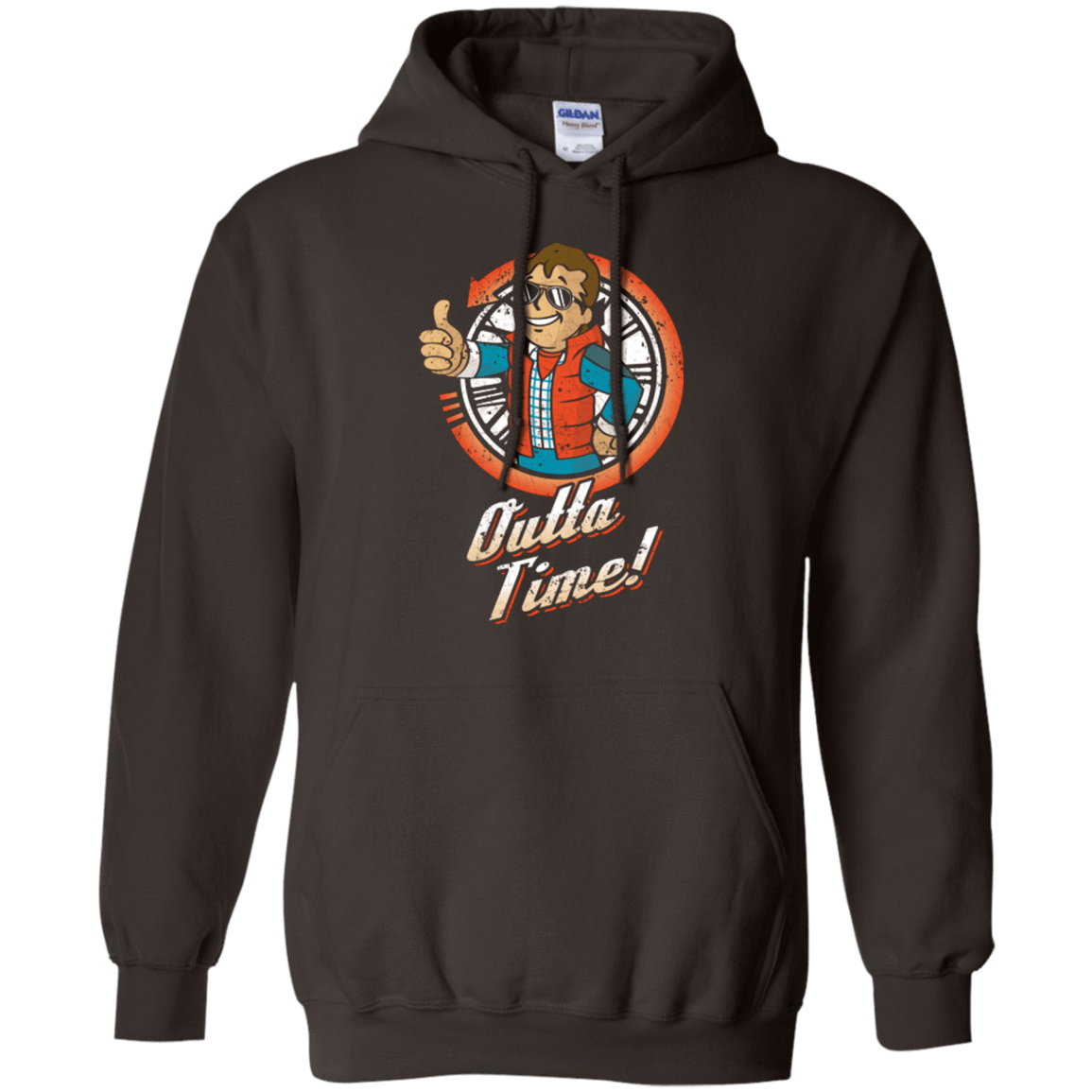 Sweatshirts Dark Chocolate / Small Outta Time Pullover Hoodie