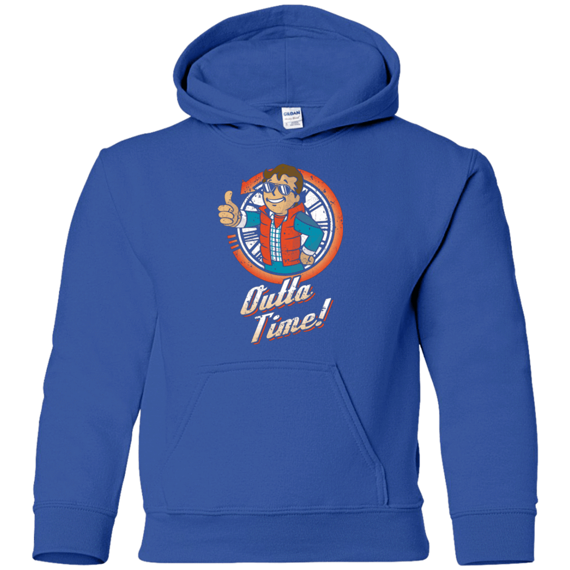 Sweatshirts Royal / YS Outta Time Youth Hoodie