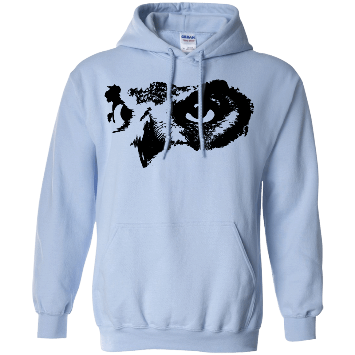 Sweatshirts Light Blue / S Owl Eyes Pullover Hoodie