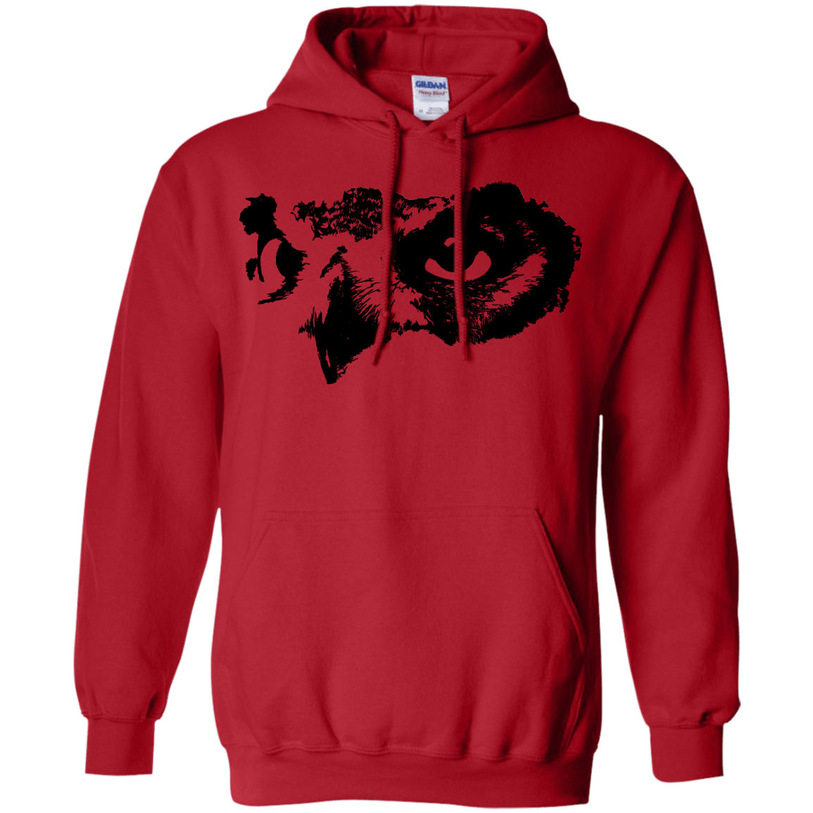 Sweatshirts Red / S Owl Eyes Pullover Hoodie