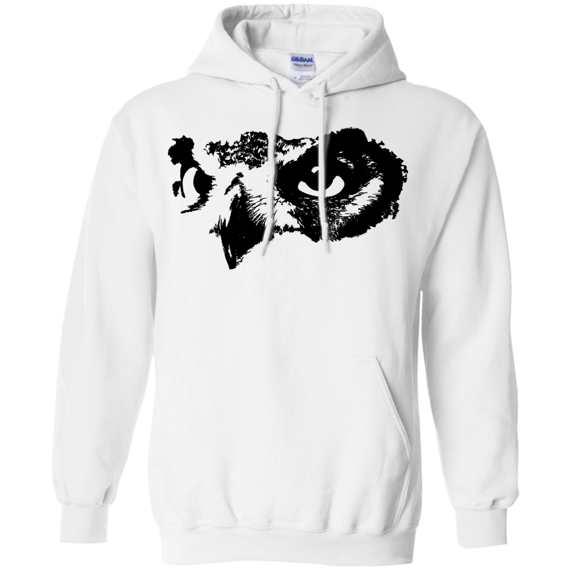 Sweatshirts White / S Owl Eyes Pullover Hoodie