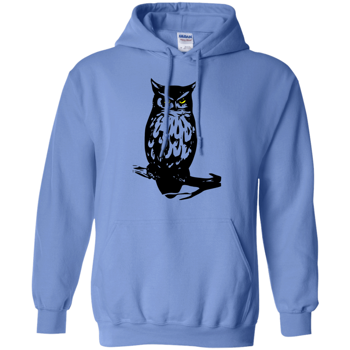 Sweatshirts Carolina Blue / S Owl Portrait Pullover Hoodie