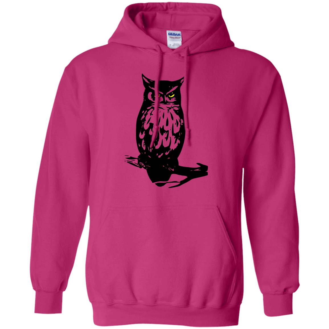 Sweatshirts Heliconia / S Owl Portrait Pullover Hoodie