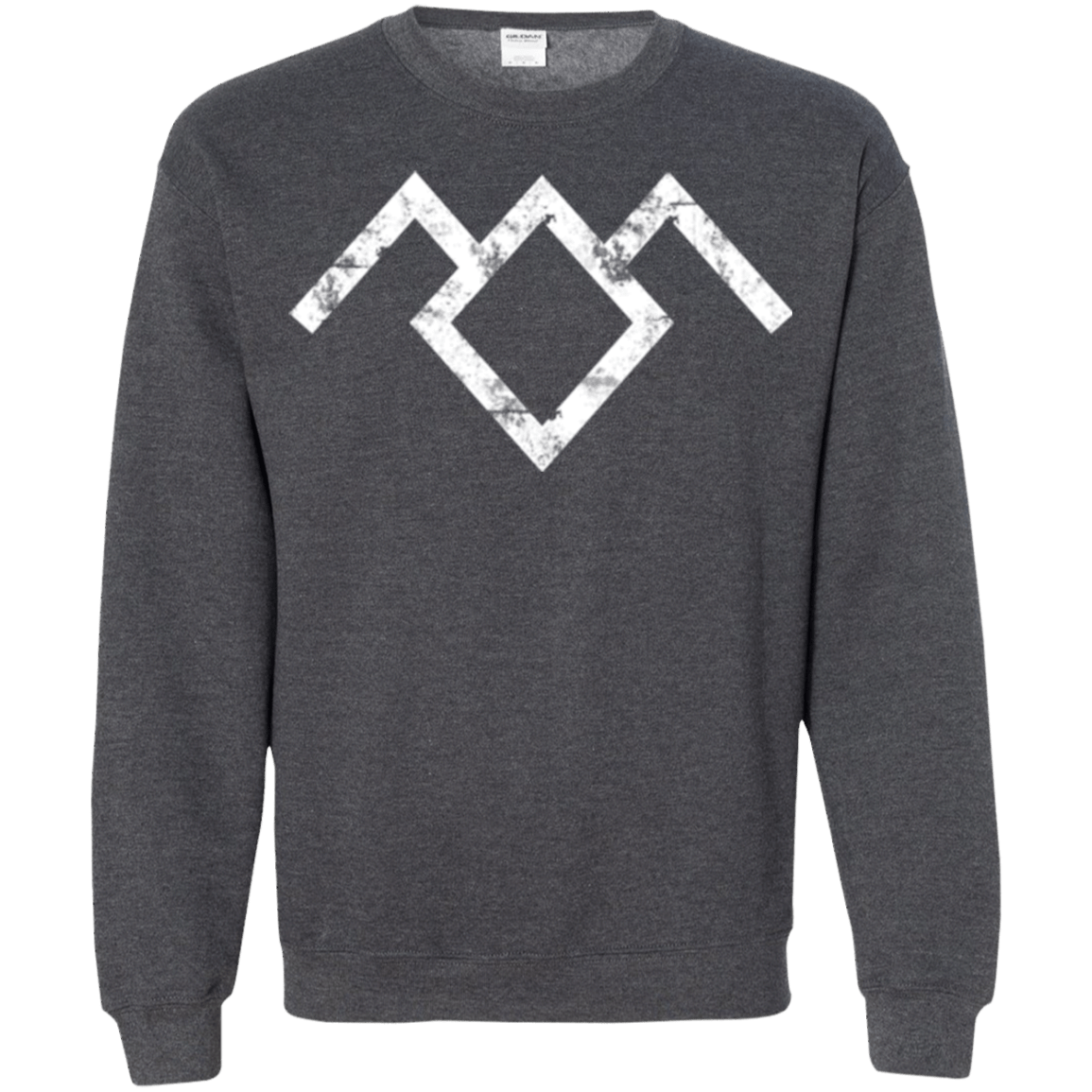 Sweatshirts Dark Heather / Small Owl Symbol Crewneck Sweatshirt