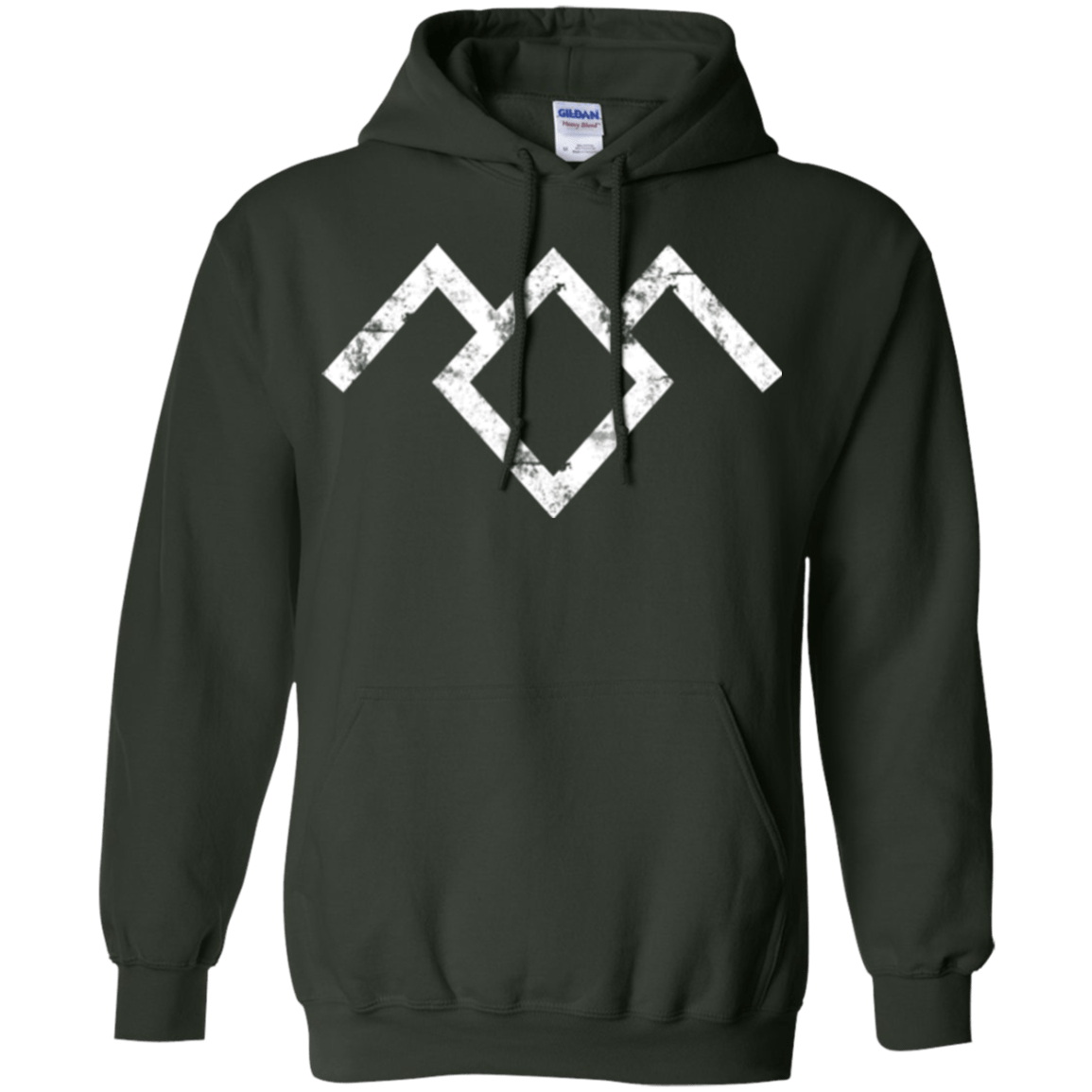Sweatshirts Forest Green / Small Owl Symbol Pullover Hoodie