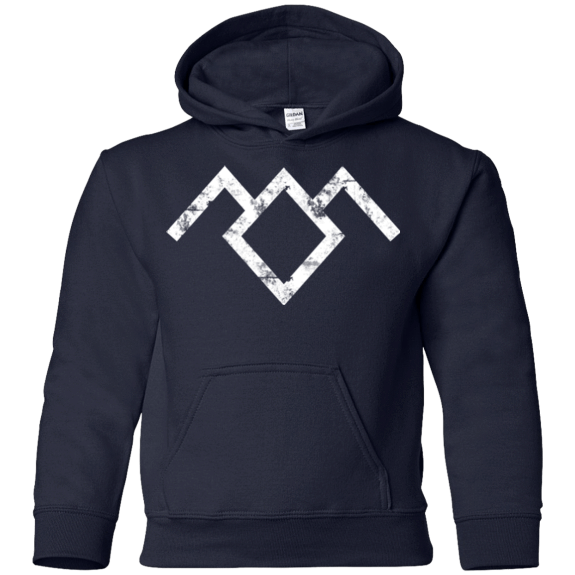 Sweatshirts Navy / YS Owl Symbol Youth Hoodie