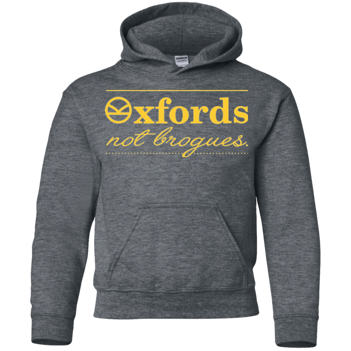 Oxfords Not Brogues Youth Hoodie