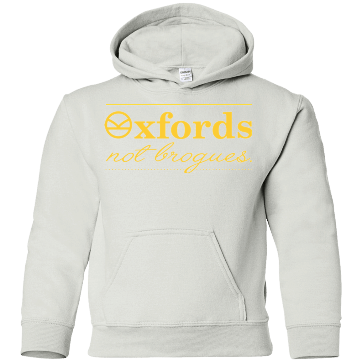 Sweatshirts White / YS Oxfords Not Brogues Youth Hoodie