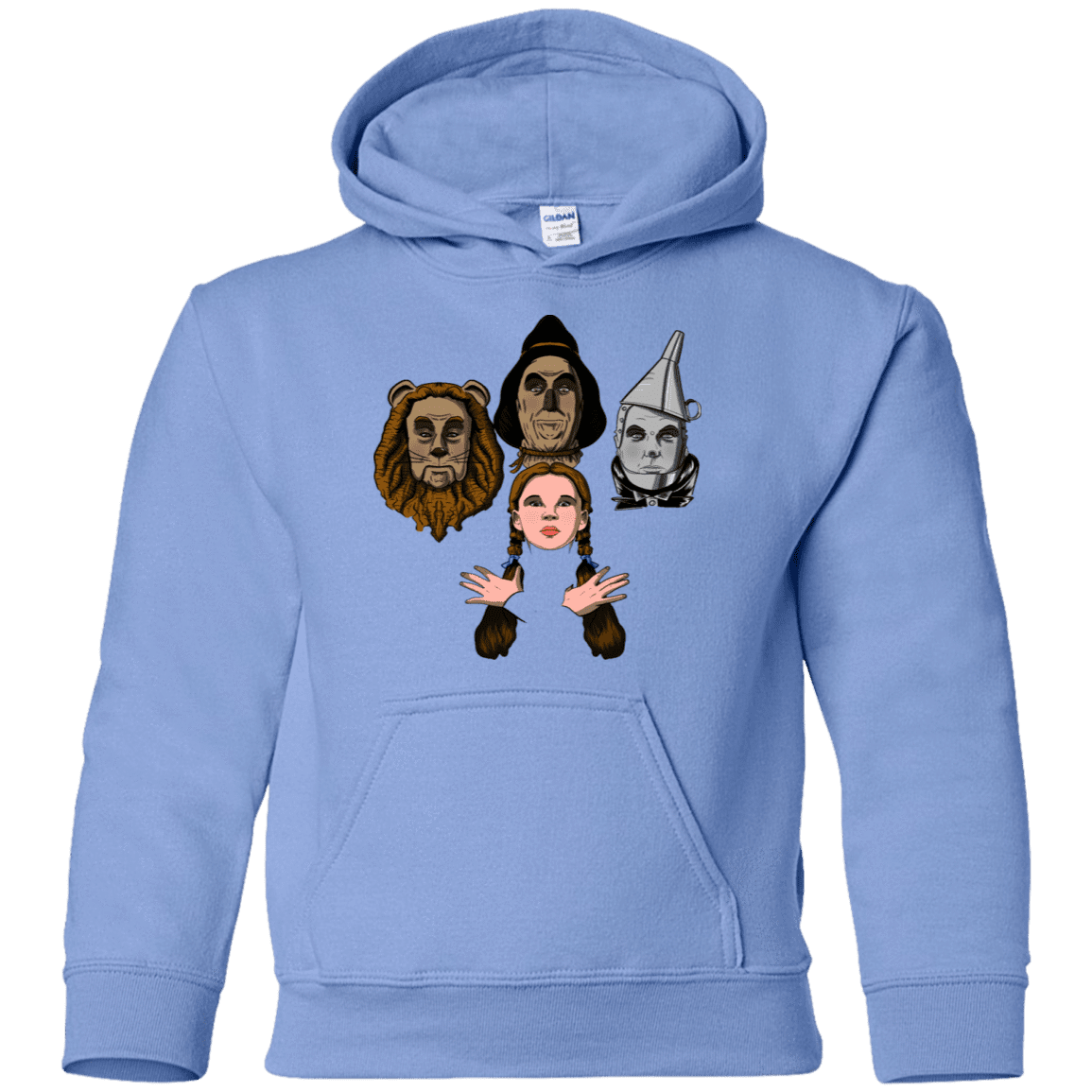 Sweatshirts Carolina Blue / YS Oz Rhapsody Youth Hoodie