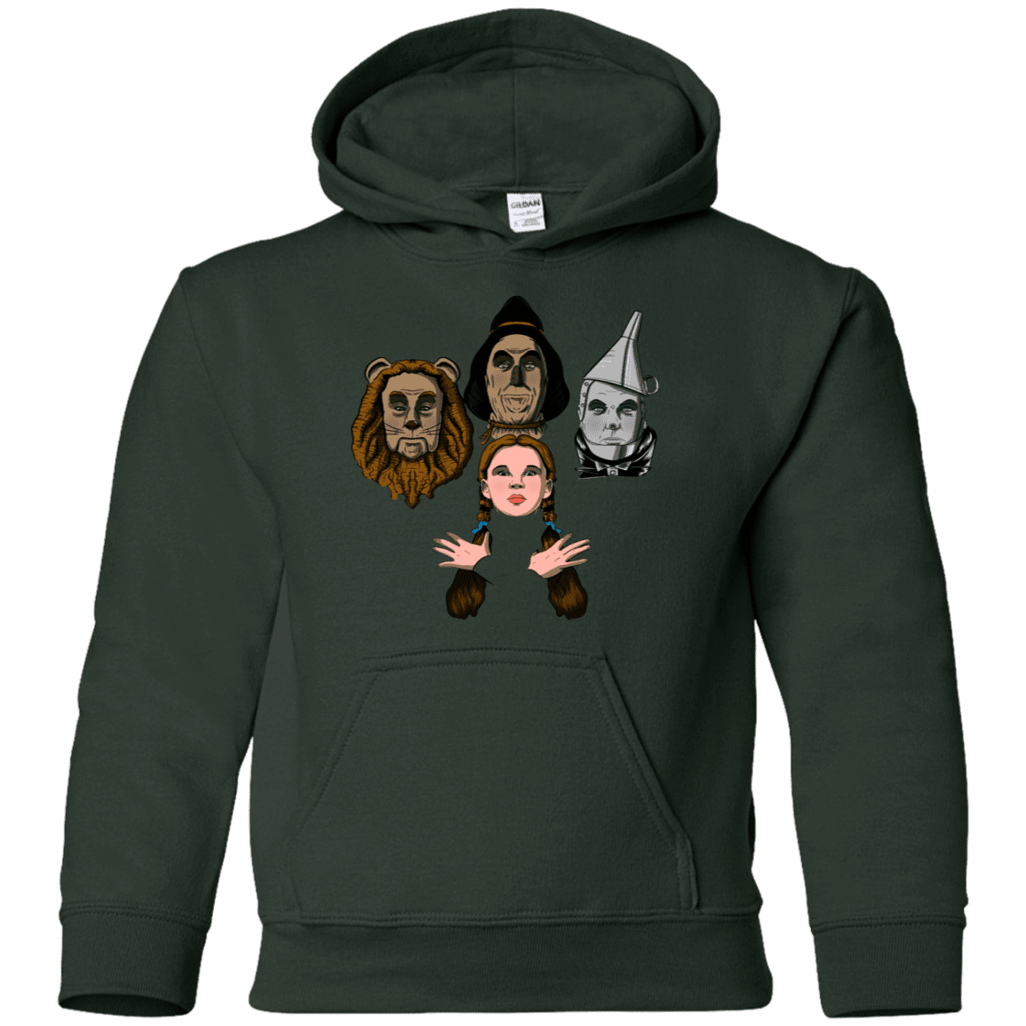 Sweatshirts Forest Green / YS Oz Rhapsody Youth Hoodie