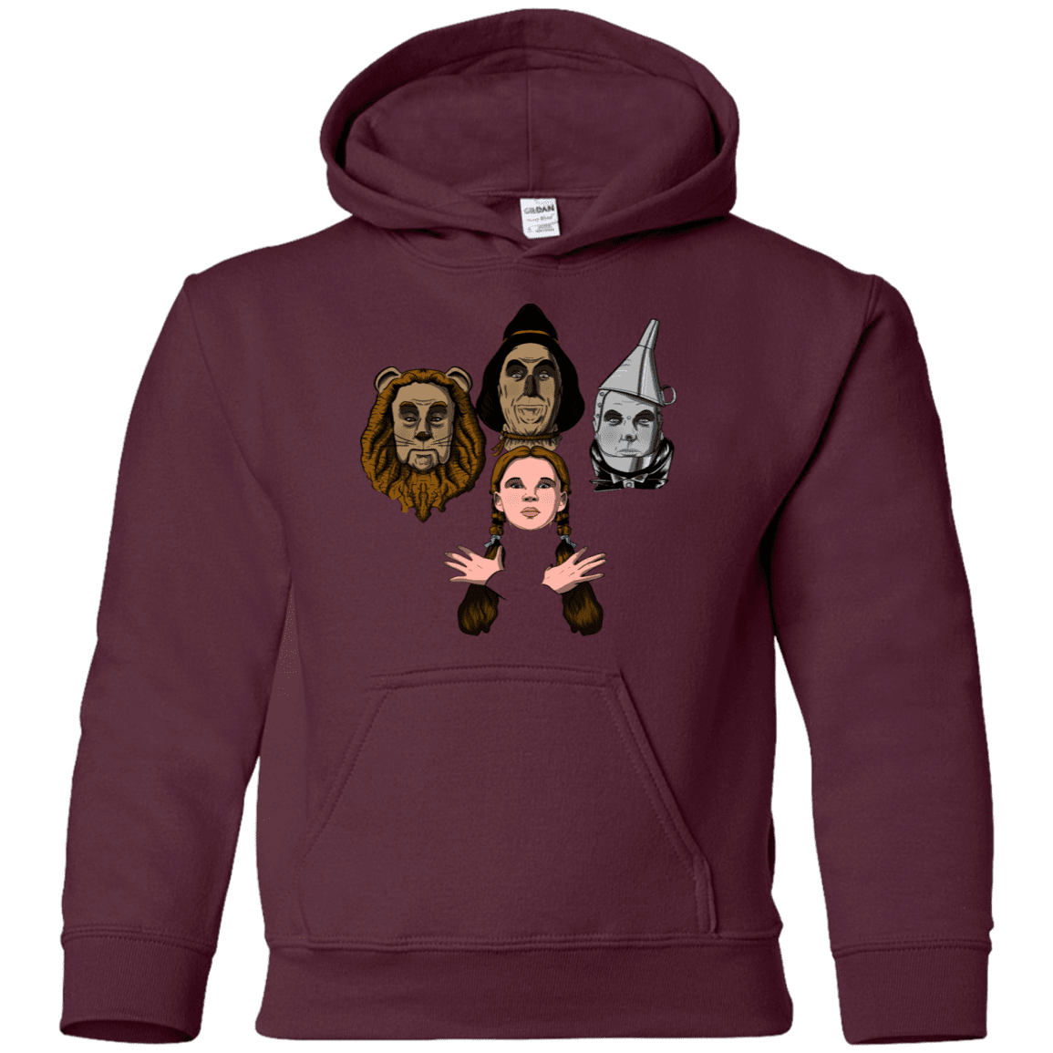 Sweatshirts Maroon / YS Oz Rhapsody Youth Hoodie