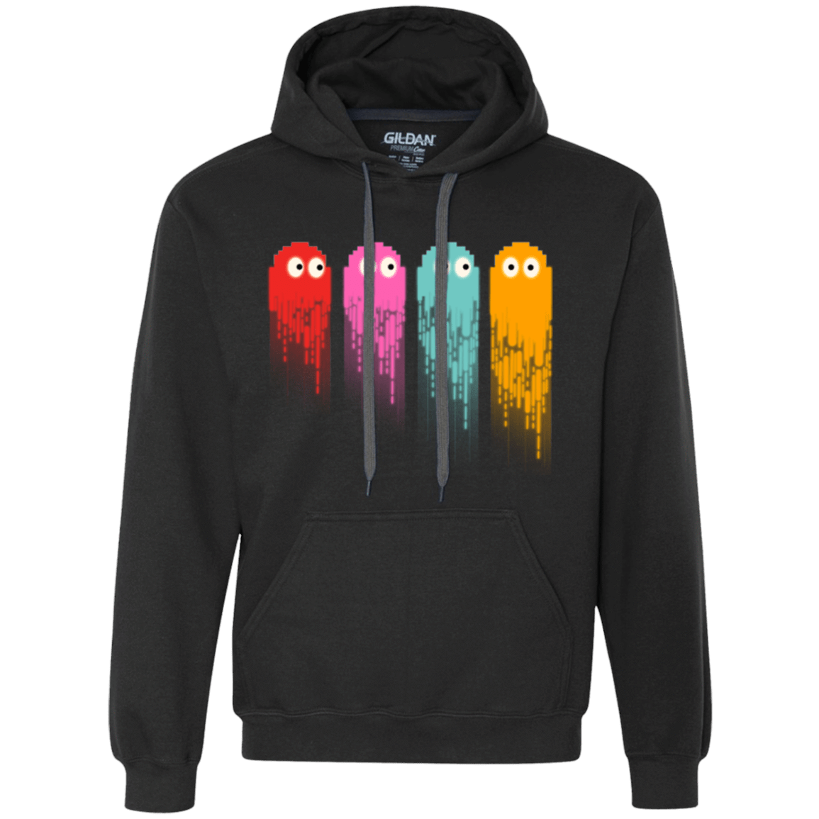 Sweatshirts Black / Small Pac color ghost Premium Fleece Hoodie