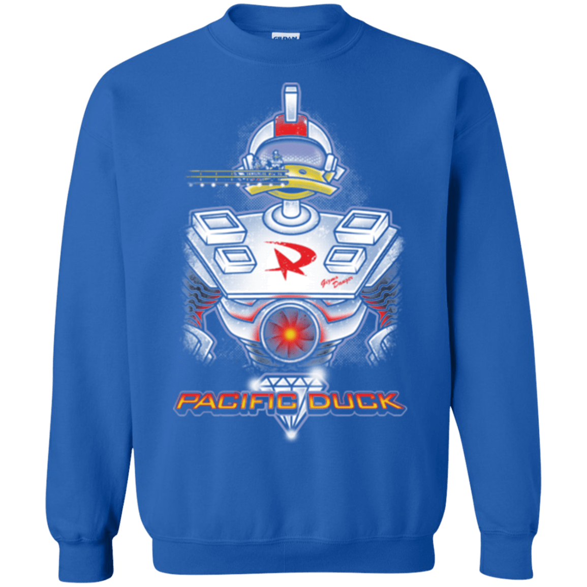 Sweatshirts Royal / S Pacific Duck Crewneck Sweatshirt