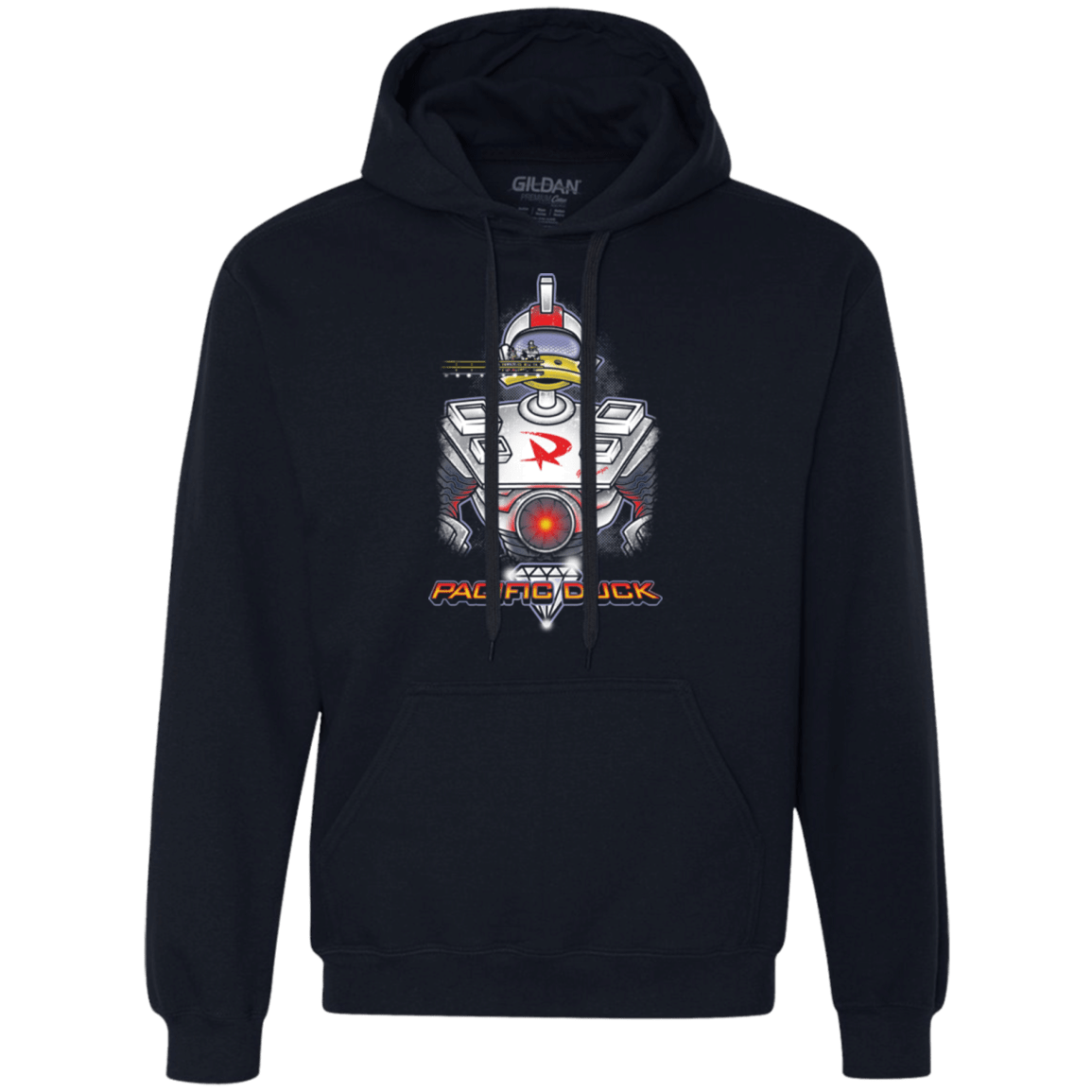 Sweatshirts Navy / S Pacific Duck Premium Fleece Hoodie