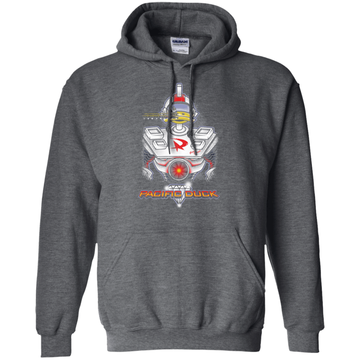 Sweatshirts Dark Heather / S Pacific Duck Pullover Hoodie
