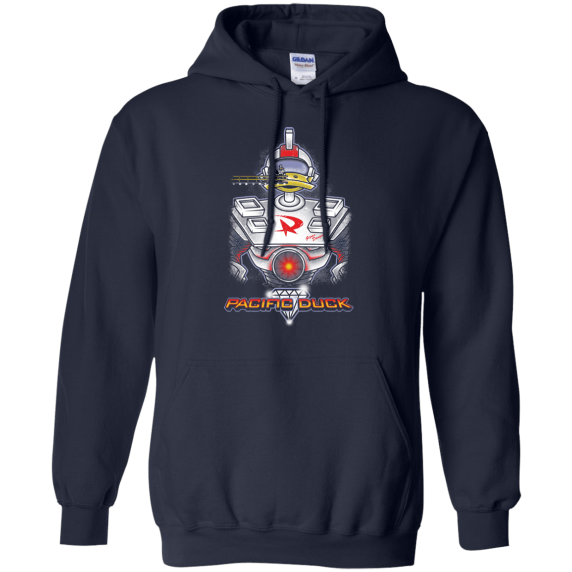 Sweatshirts Navy / S Pacific Duck Pullover Hoodie