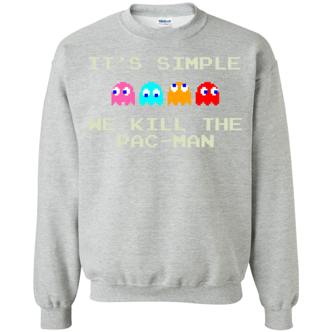 Sweatshirts Sport Grey / S Pacmanok Crewneck Sweatshirt