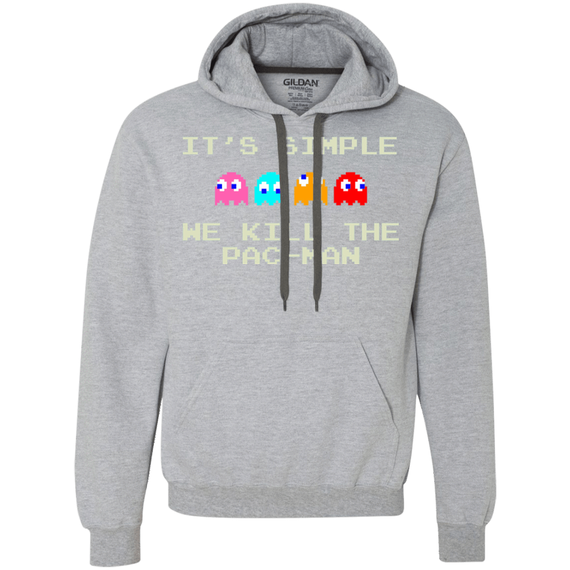 Sweatshirts Sport Grey / S Pacmanok Premium Fleece Hoodie