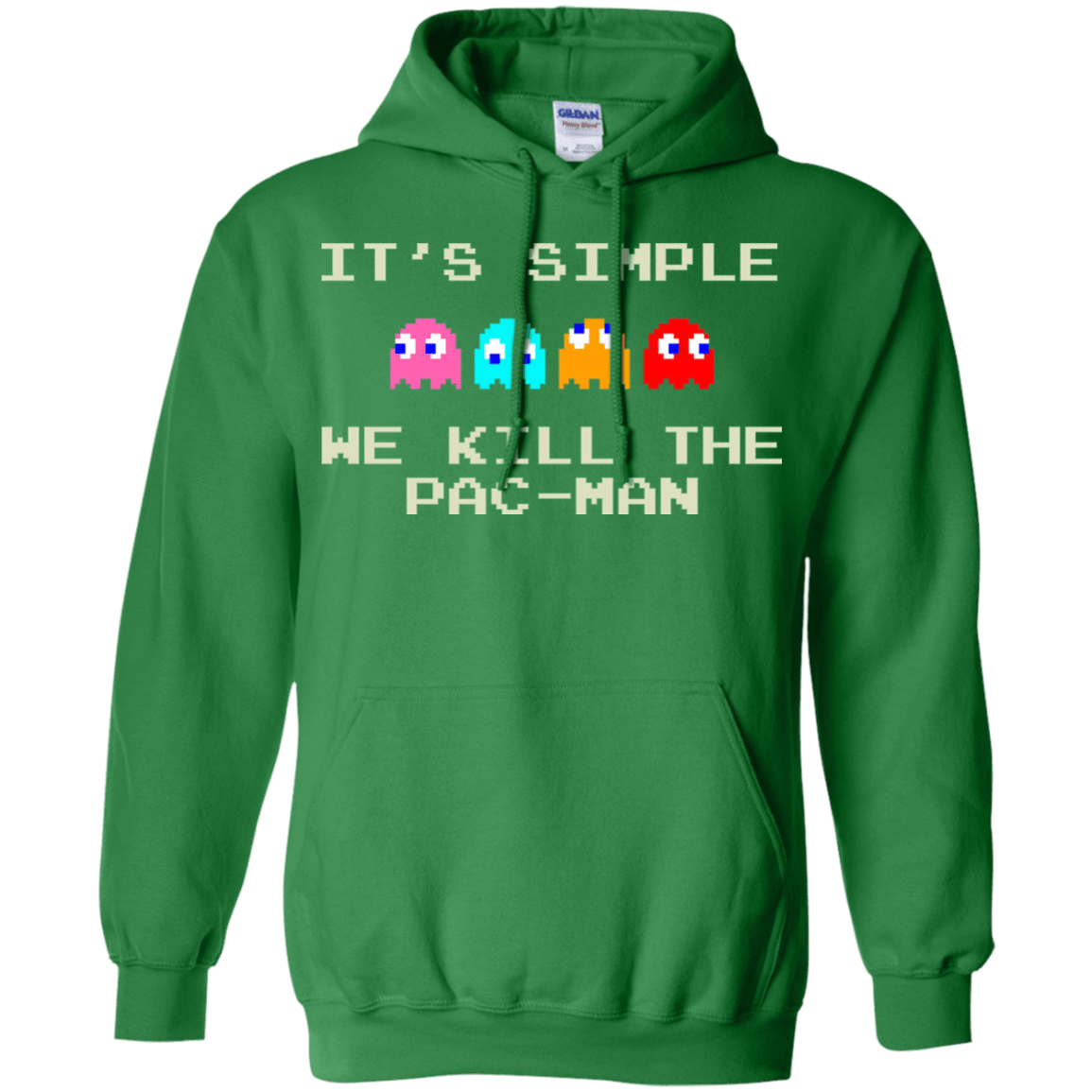 Sweatshirts Irish Green / S Pacmanok Pullover Hoodie