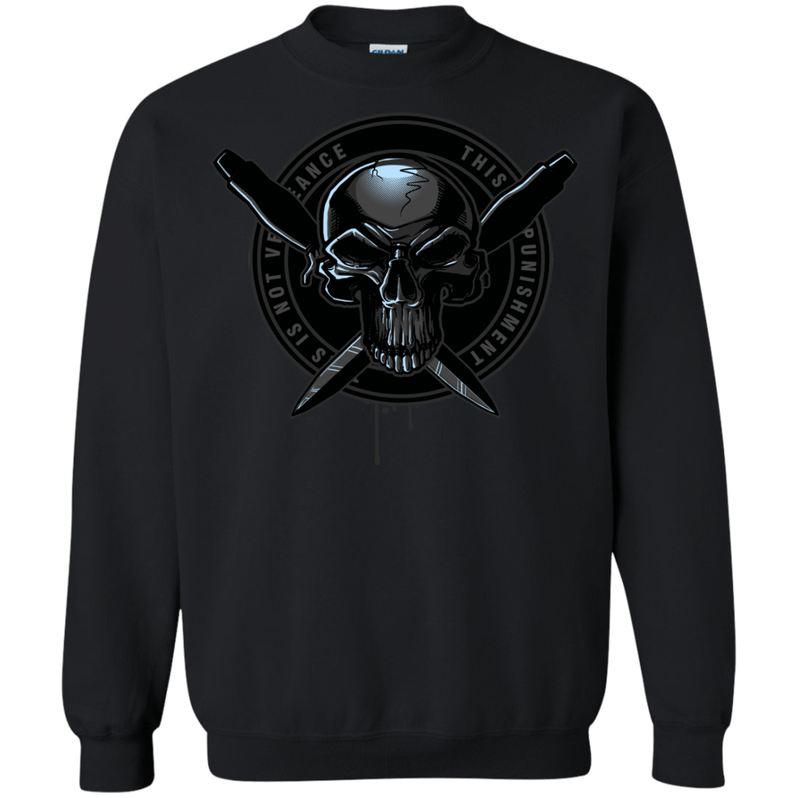 Sweatshirts Black / S Pale Rider Crewneck Sweatshirt